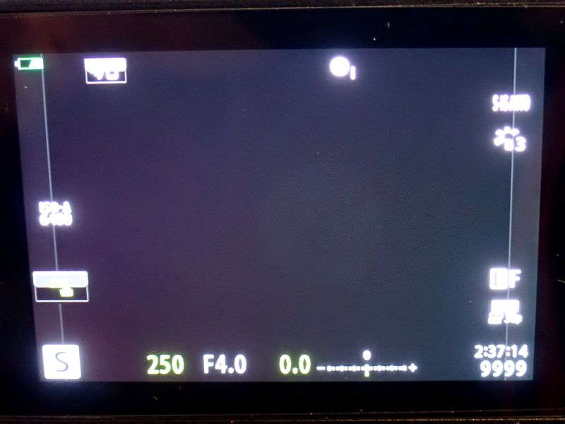 E-M5ちゃんのモニタ画面
