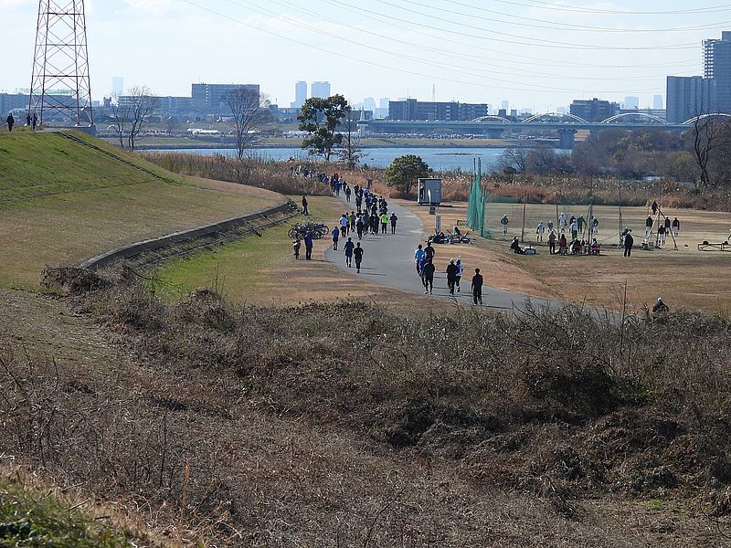 マラソン大会…。