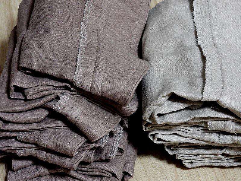 トリプルガーゼのケア帽子