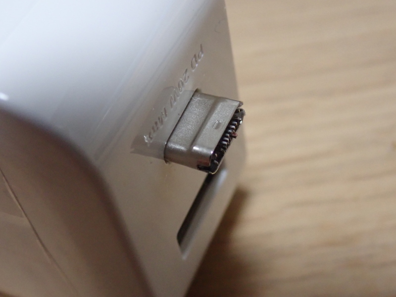 ガーミンの充電ケーブル